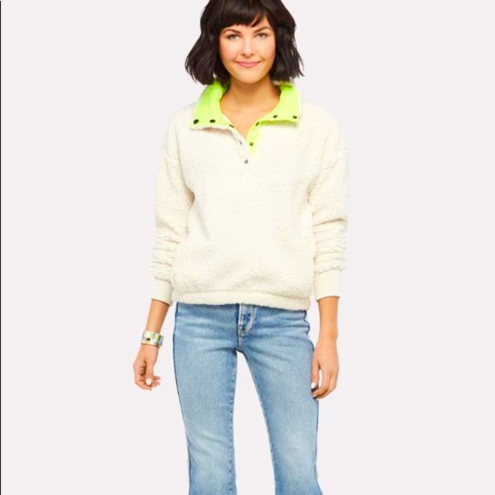 Peyton Jensen Kayla Neon Pop Pullover